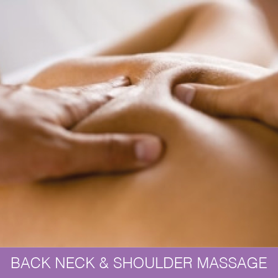 Back, Neck & Shoulder Massages Neck & Shoulder Massage Newcastle