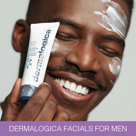 Dermalogica Facials for Men at Naturally Heaven Therapy Beauty Salon in Four Lane Ends, Newcastle Upon Tyne