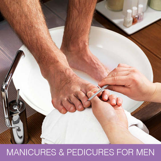 Manicures & Pedicures for Men at Naturally Heaven Therapy Beauty Salon Four Lane Ends, Newcastle