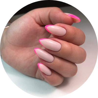 Gel Nails Newcastle Lady With New Gel Manicure In Newcastle Area Salon