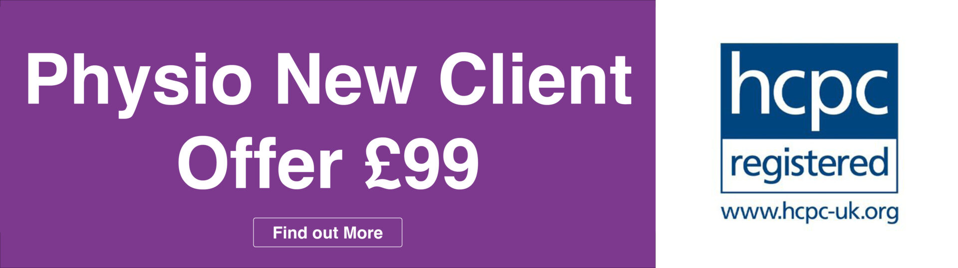 Physio New Client Deal Offer Newcastle